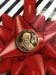 Золотая монета 200 гривен 1996 Т.Г.Шевченко, фото №3