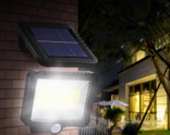 Уличный фонарь с датчиком движения Split Solar Wall Lamp на солнечной батарее nf-160c, фото №3