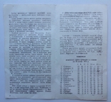 Программки Футбол Динамо Киев - СКА Ростов, Карпаты Львов, Заря. дублирующие составы., фото №8