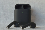 Черные AirPods with Wireless Charging case MRXJ2 lux copy, numer zdjęcia 10