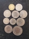 Лот монет Швейцарии,10 штук., фото №2
