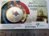 Нидерланды, 5 евро "Живопись Нидерландов" 2011 г., фото №6