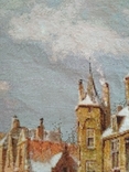 Вишита картина Амстердам зимою, фото №3