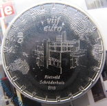 Нидерланды, 5 евро "Объект всемирного наследия ЮНЕСКО - Дом Ритвельда Шрёдера" 2013 г., фото №4