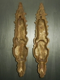 Большие декоры бронза (комплект из 2 штук), фото №3