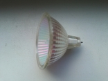 Лампа 12v 50w с отражателем синяя Yousing 1 шт, фото №4