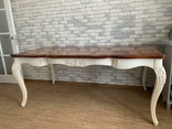 Продам большой обеденный деревянный кухонный стол, фото №2