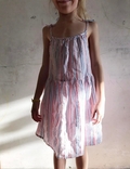  Легкое базовое платье хлопок в полоску Primark на 7-8 лет, фото №2