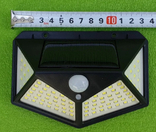 Вуличний світлодіодний ліхтар-світильник 100 LED, фото №3