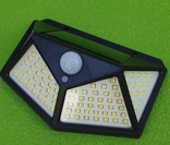 Вуличний світлодіодний ліхтар-світильник 100 LED, фото №4