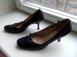 Туфли женские модельные импортные из натуральной кожи, фото №8