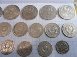 Небольшая колекция серебряних монет-22шт, фото №10