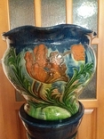 Велика ваза, горшок для квітів з підставкою, модерн, фото №3