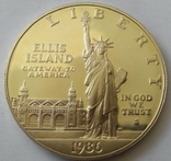 1 Доллар 1986 год 100 лет Статуе Свободы, США, Proof, Серебро, фото №6