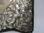 Старинная серебряная рамка для фото с ангелами ( Англия , Лондон), фото №4