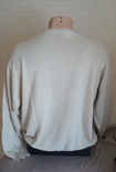 Kingfield полушерстяной стильный мужской свитер бежевый меланж xl, фото №5