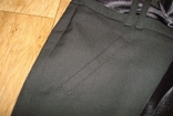 Fusion Стильная красивая офисная юбка черная с атласным ремешком 42 Турция, photo number 7