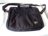 Большая мужская плоская наплечная импортная сумка, фото №2