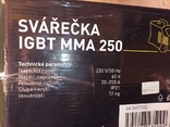 Сварочный аппарат Srarline IGBT MMA 250, numer zdjęcia 8