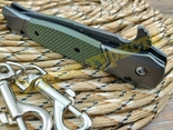Нож выкидной Browning FA52 green, фото №8
