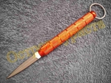 Нож тычковый резьбовой обоюдоострый складной Orange 33, фото №8
