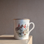 Англия: Чашка Масонская, подарочная, керамика, символы, рисунок-принт, охота, фото №9