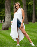 Сукня жіноча лляна,льон білий, фото №2