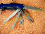 Многофункциональный нож Traveler 06111-11 синий, фото №4