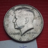 Пів доллара 1968 р. срібло, фото №5