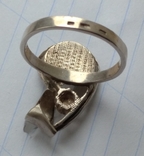 Кольцо серебряное, фото №7