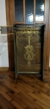 Антикварна бронзова решітка, накладка, великого розміру, фото №12