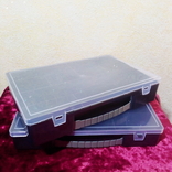 Органайзер пластиковый на 10 отд. с ручкой (304*206*50 мм), фото №2