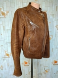 Куртка кожаная. Косуха VINTAGE p-p 44(прибл. S-M), фото №3