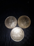 Лот монет Италии:200 лир 1994 г.(2 шт.),1996 г.(1шт.,юбилейная)., фото №11