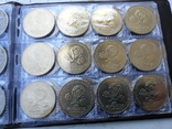 Альбом с монети 1 гривня 1996 года 36 штуки + юбилейные разные, фото №4