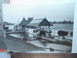Старое фото Камбоджа город на воде лодки, причал, фото №2