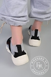 Удобные летние кроссовки без шнуровки / серые 40 размер, фото №3