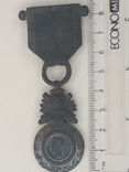 Копия в натуральную величину Военной медали, Франция, бронза или чугун, фото №2