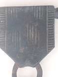 Копия в натуральную величину Военной медали, Франция, бронза или чугун, фото №3