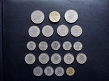 Швейцарские франки 20 монет + 1паунд Великобритании., фото №2