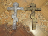 Крест бронза. кресты 2 шт, фото №2