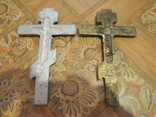Крест бронза. кресты 2 шт, фото №7