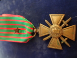 ФРАНЦИЯ Военный крест 19141918 со звездой FRANCE, фото №5