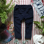 Джинсы штаны вельвет микровельвет в цветы Baby Club размер 86, фото №2