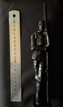 Дон Кіхот, статуетка, фігурка з чавуну, Куса, 1980, фото №6