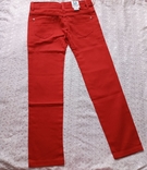 Брюки штаны на девочку красные 12л, фото №3
