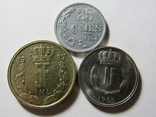 Монети Люксембургу 3шт., фото №2