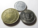 Монети Люксембургу 3шт., фото №3