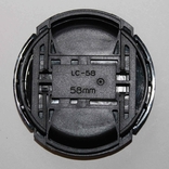 Крышка передняя для объективов Nikon LC-58 мм (№2661), photo number 4