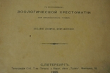 Книга Ясенського підручника зоології, 1905 р., фото №4